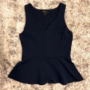 BCX Peplum Blouse